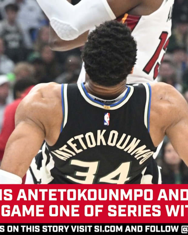 Antetokounmpo and Herro Hurt in Game One vs Heat 